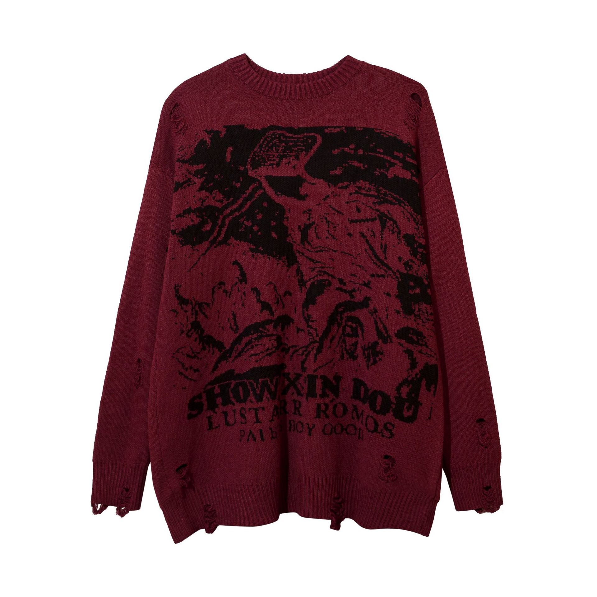 Ripped Sweater Image 5