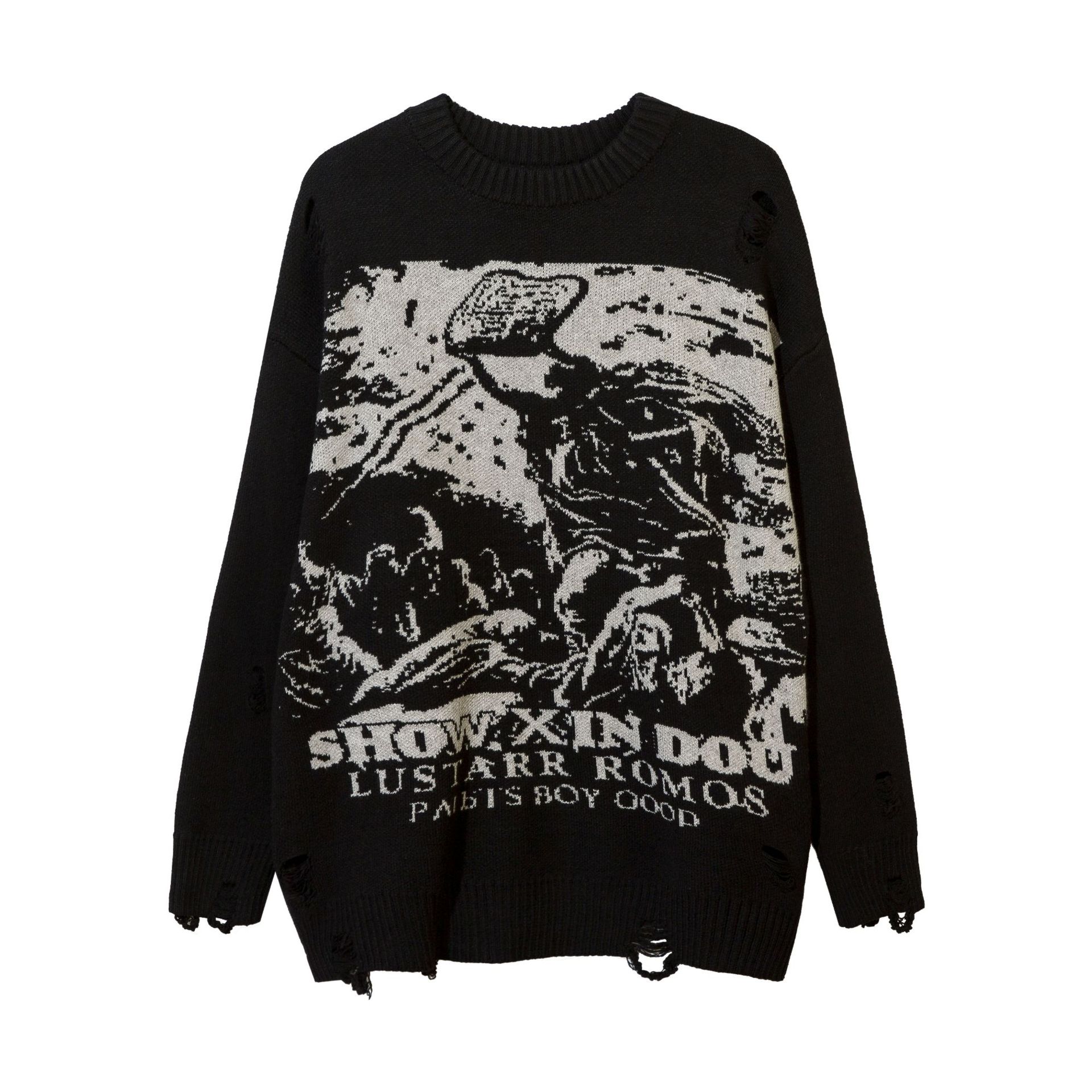 Ripped Sweater Image 6