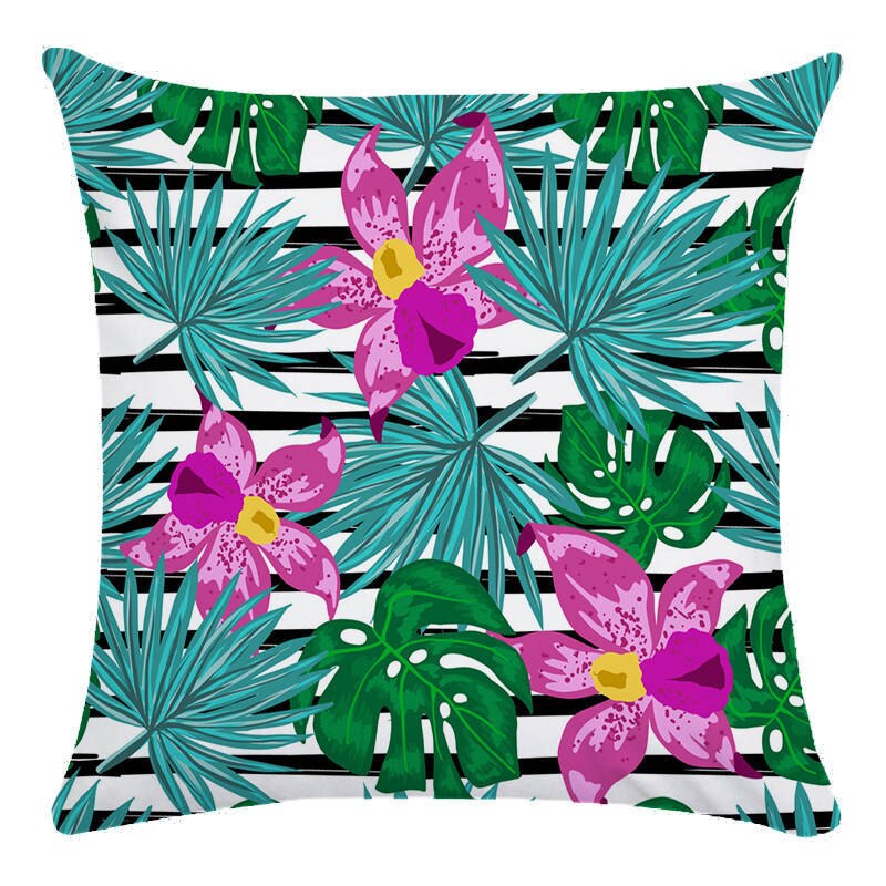 Tropical Guava Flower Pillowcase 3