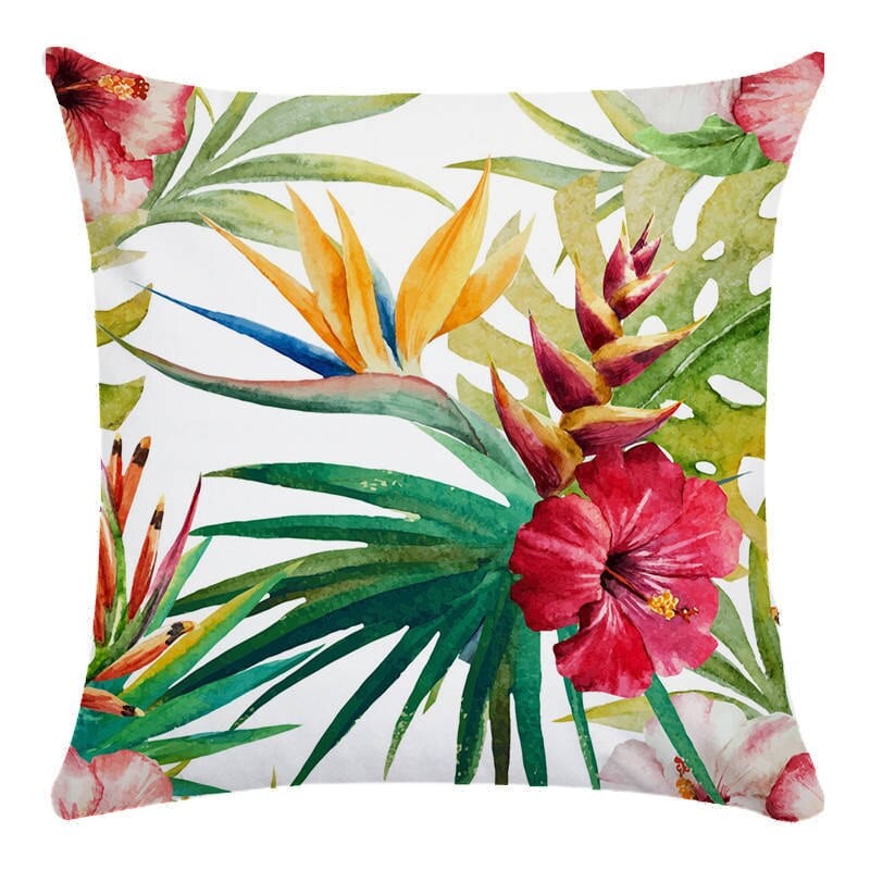 Tropical Guava Flower Pillowcase 16