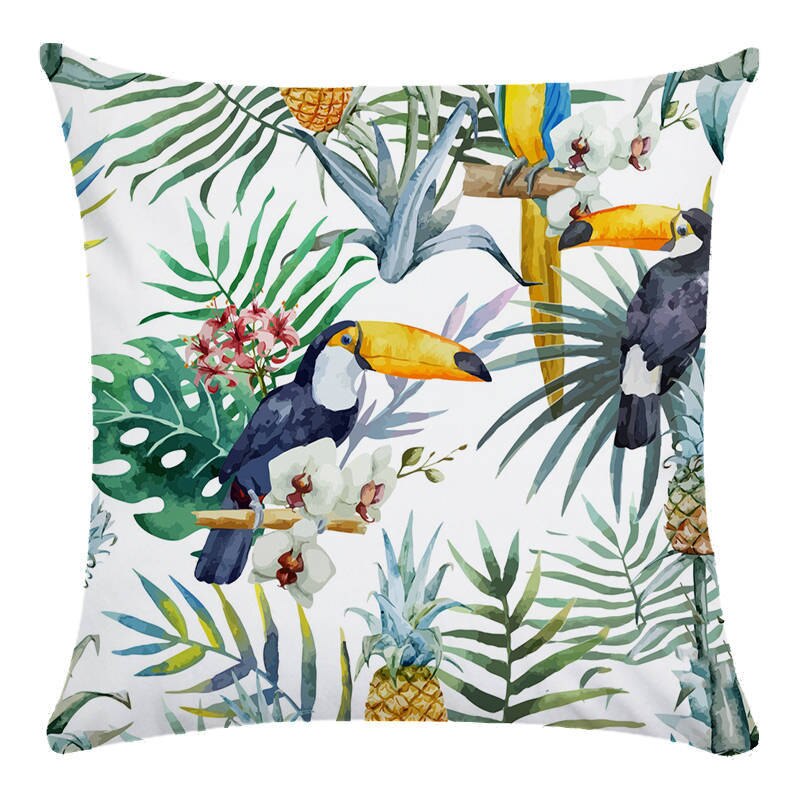 Tropical Guava Flower Pillowcase 4