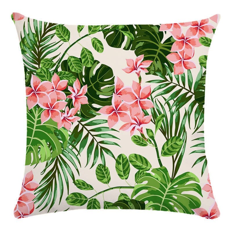 Tropical Guava Flower Pillowcase 17