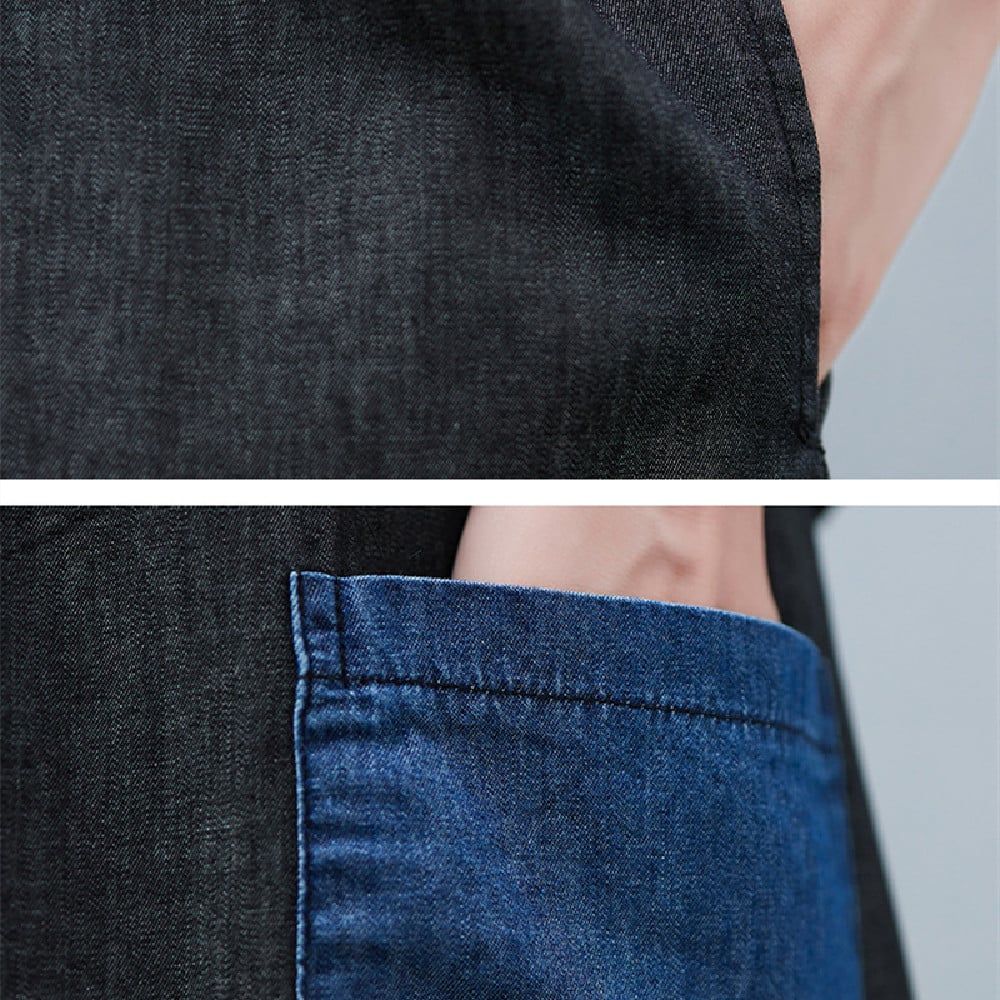 Women's Fashion Drawstring Denim Jumpsuit - Image 7