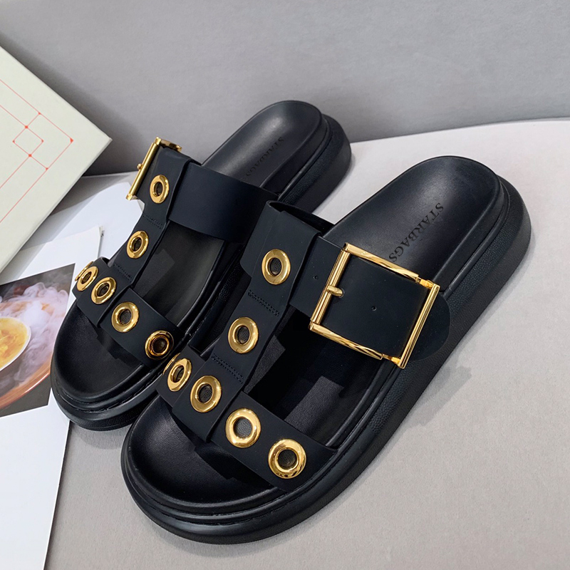 Leather Platform Shoes 7