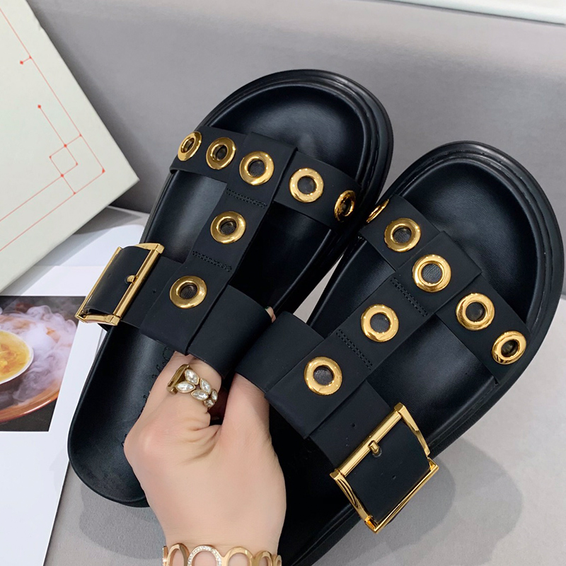 Leather Platform Shoes 4
