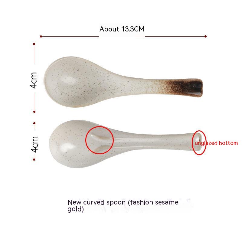 Ceramic Ramen Spoon 4