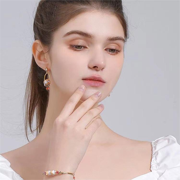 Smart Cute Cat Enamel Ring 1