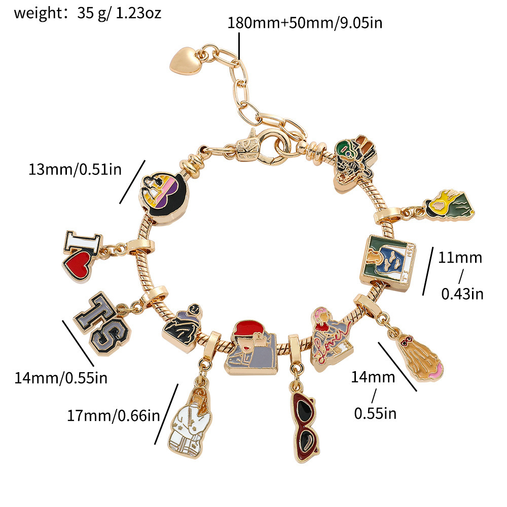 Hip Hop Beaded Bracelet 1