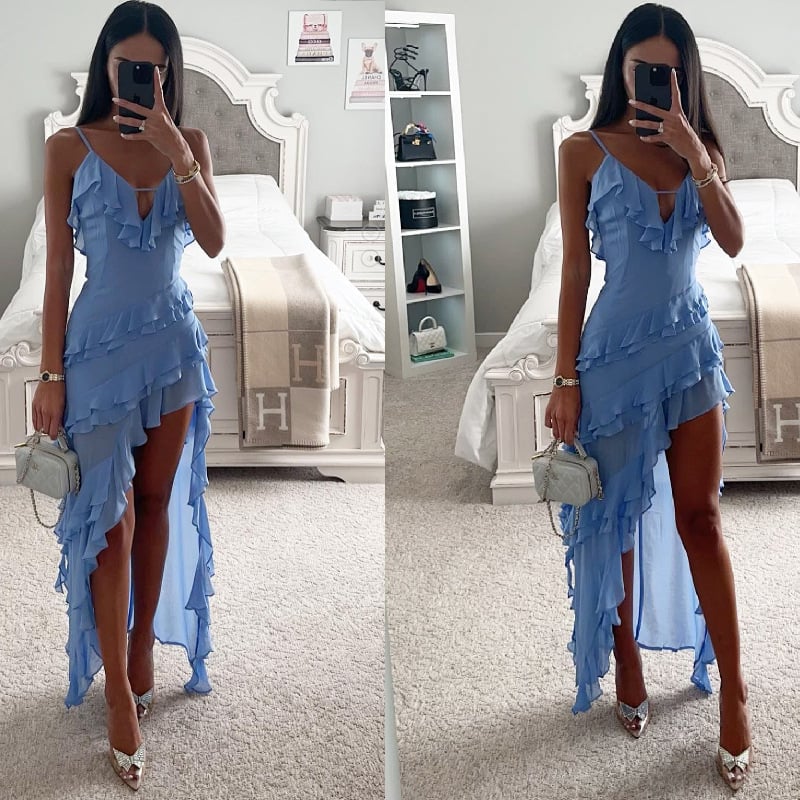 Lady Sexy Sling Dress - Side View