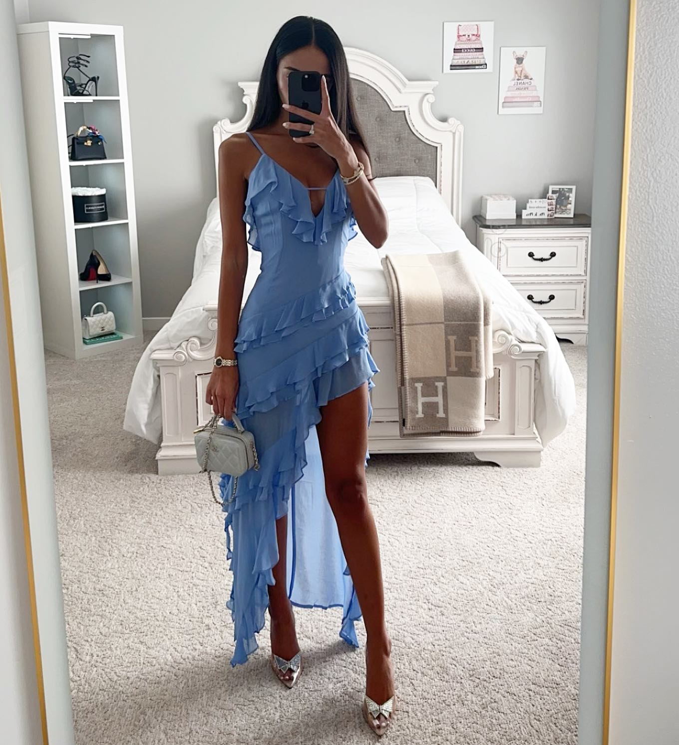 Lady Sexy Sling Dress - Back View