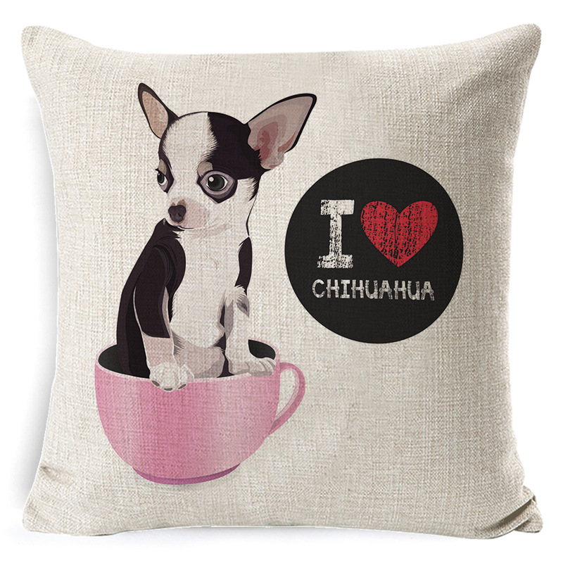 Dog Cartoon Pillow Color 9