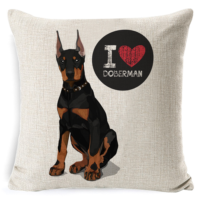 Dog Cartoon Pillow Color 8