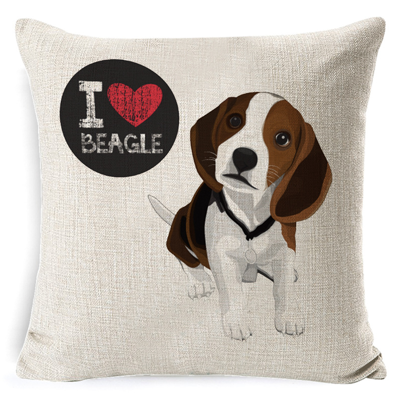 Dog Cartoon Pillow Color 7