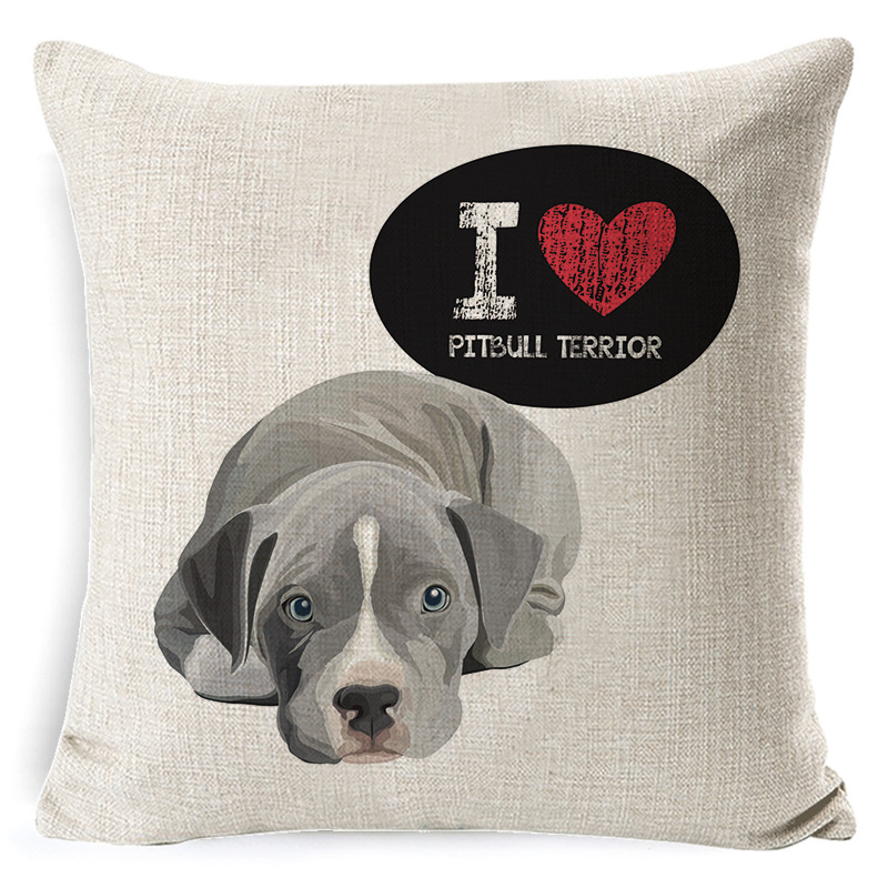 Dog Cartoon Pillow Color 2
