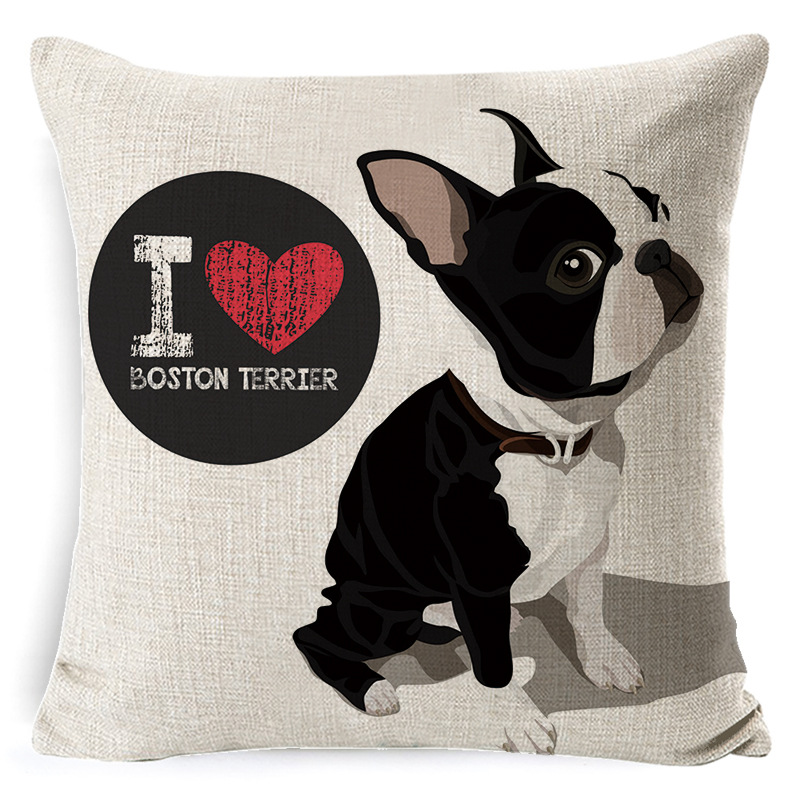 Dog Cartoon Pillow Color 5