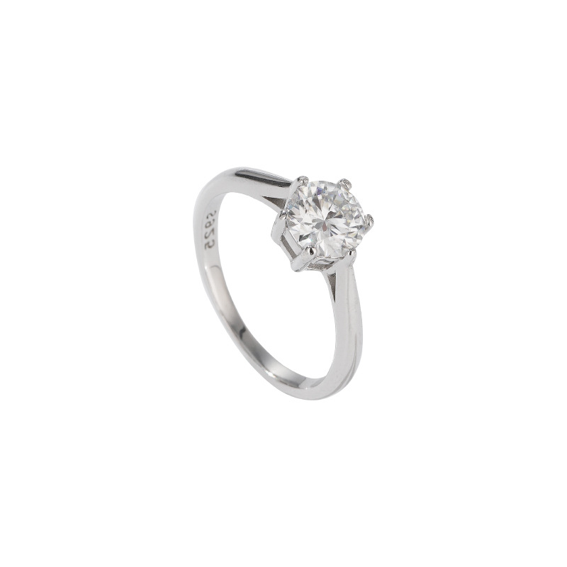 Moissanite Ring Image 1
