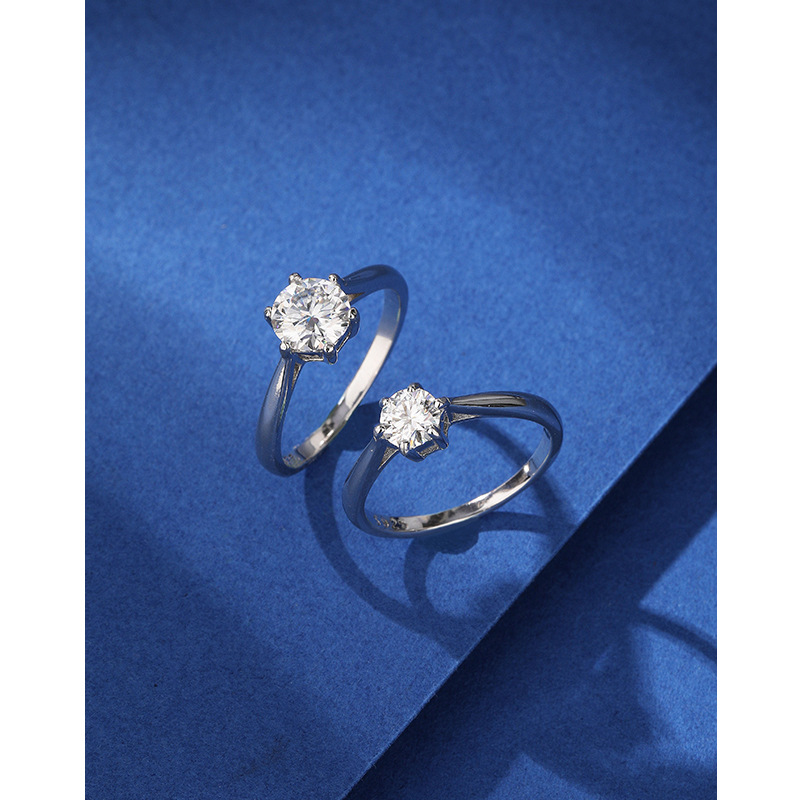 Moissanite Ring Image 3