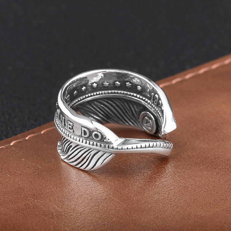 Indian Style Feather Ring 4