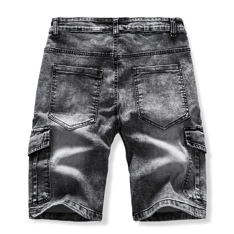 Men's Pocket Denim Shorts - Image 3