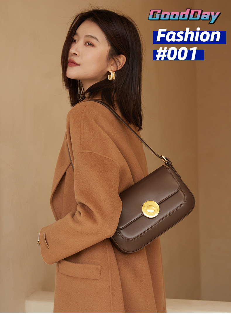 Women's Retro High-end Leather Shoulder Bag