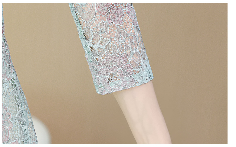 Lace Jacquard Dress - Color Options