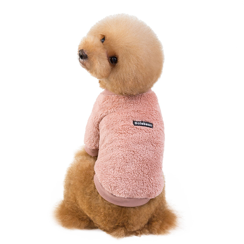 Dark Green Dog Fleece Clothes