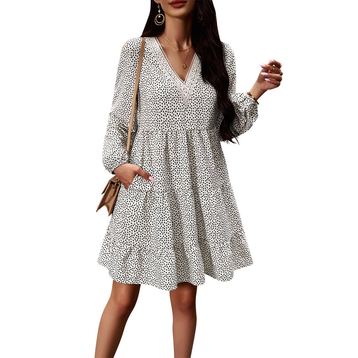 Multiple color options for the dress