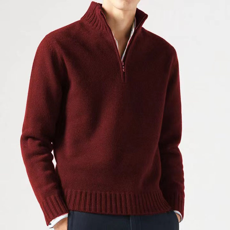 Men's Thickened Thermal Sweater Image 3