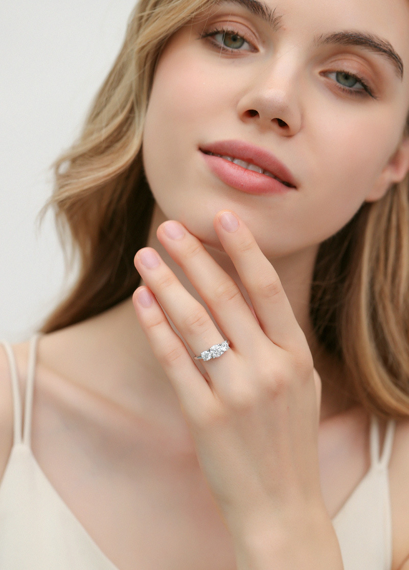 Moissanite Ring Image 1