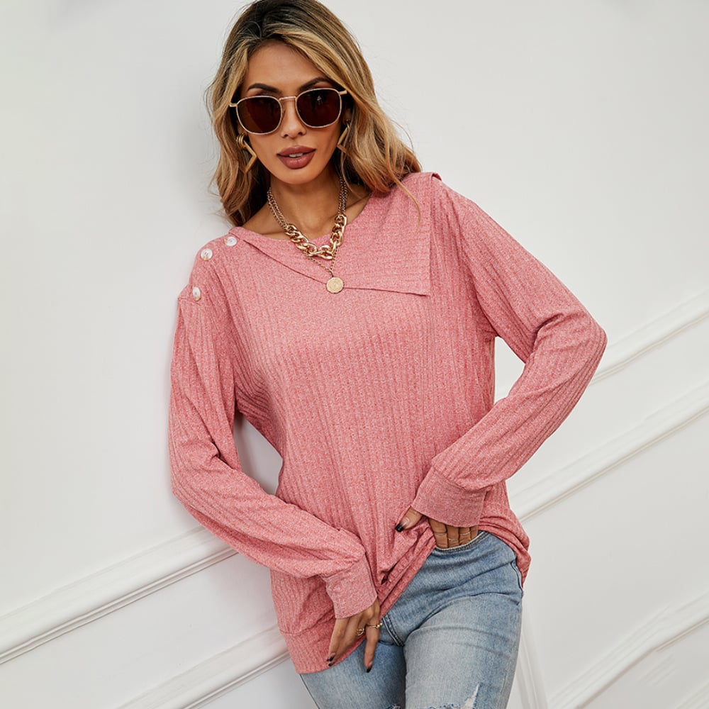 Details of Women's Round Neck Pullover