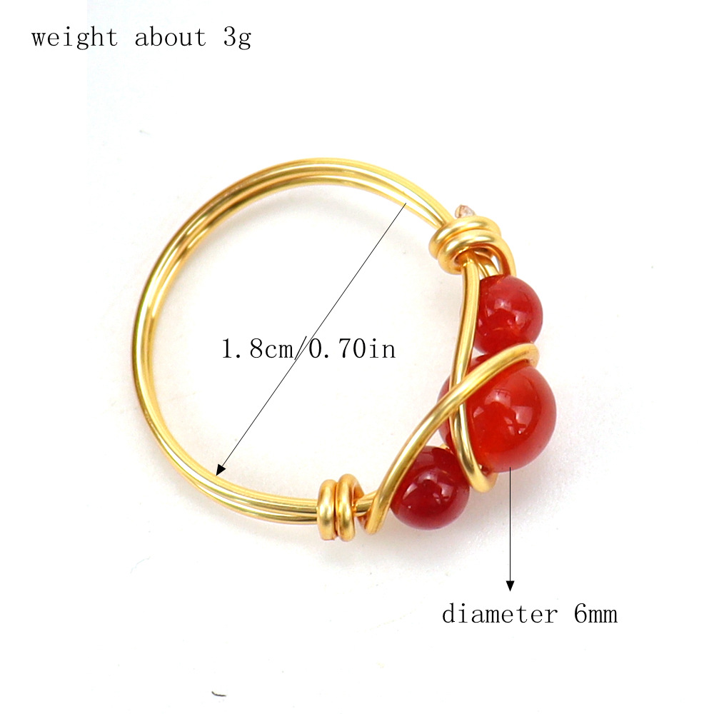 Handmade Crystal Ring 1