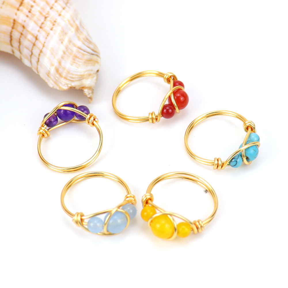 Handmade Crystal Ring 8