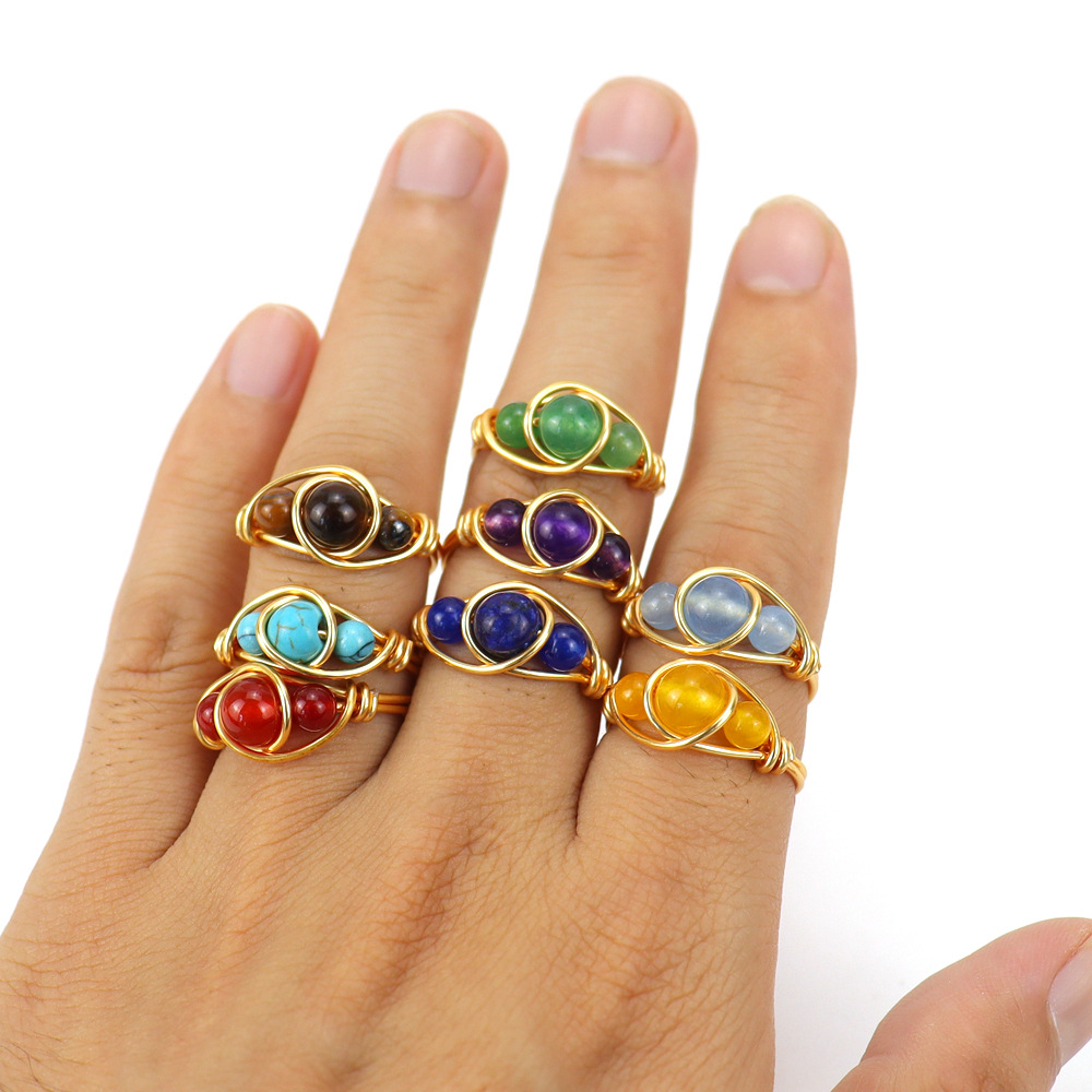 Handmade Crystal Ring 5