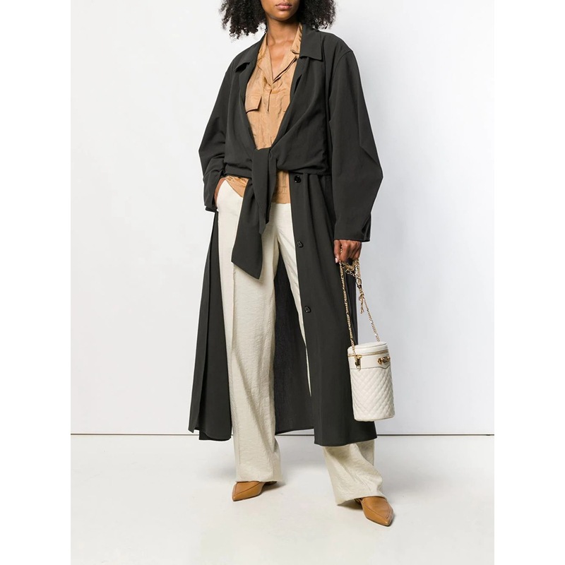 Lapel Trench Coat