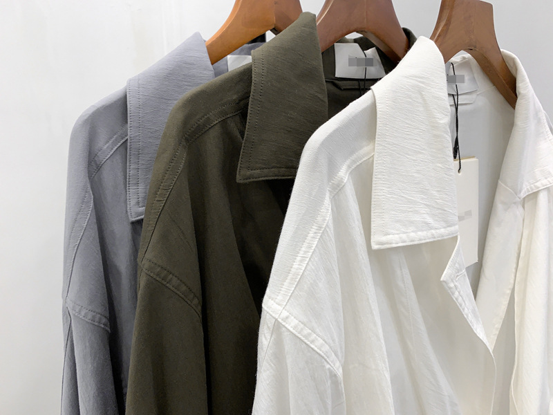 Lapel Trench Coat