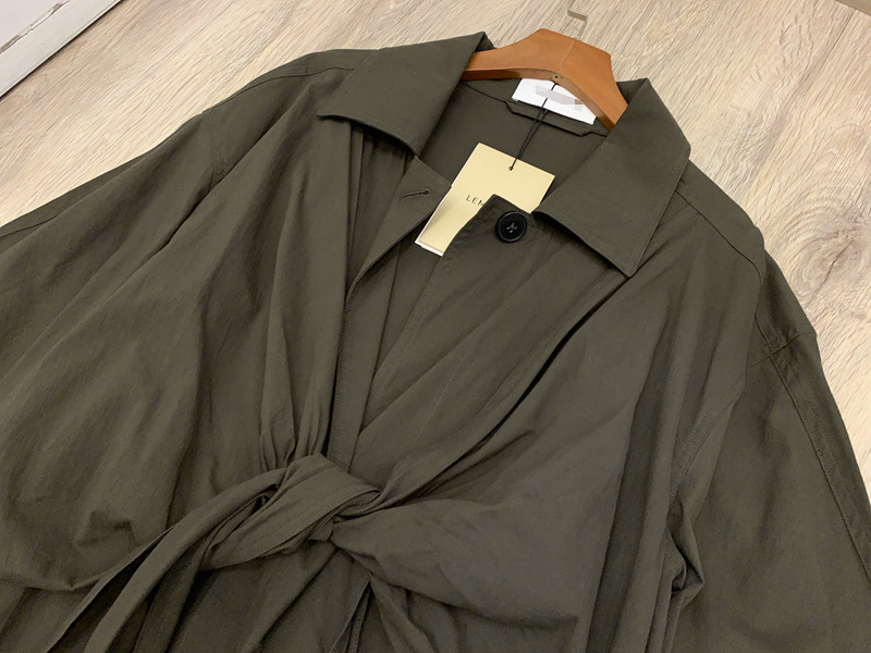 Lapel Trench Coat