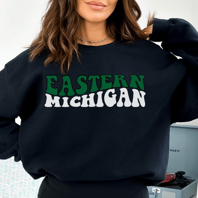 East Michigan Sweatshirt Details