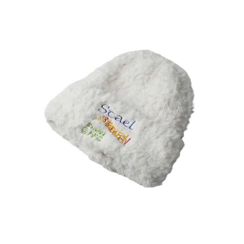 Women's Fashion Thickened Warm Woolen Hat Image 6