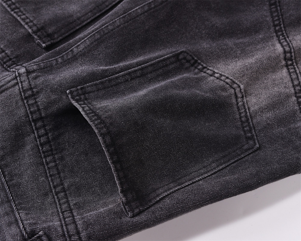 Worn Looking Washed-out Jeans