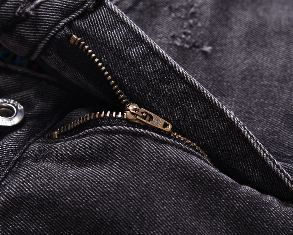 Worn Looking Washed-out Jeans