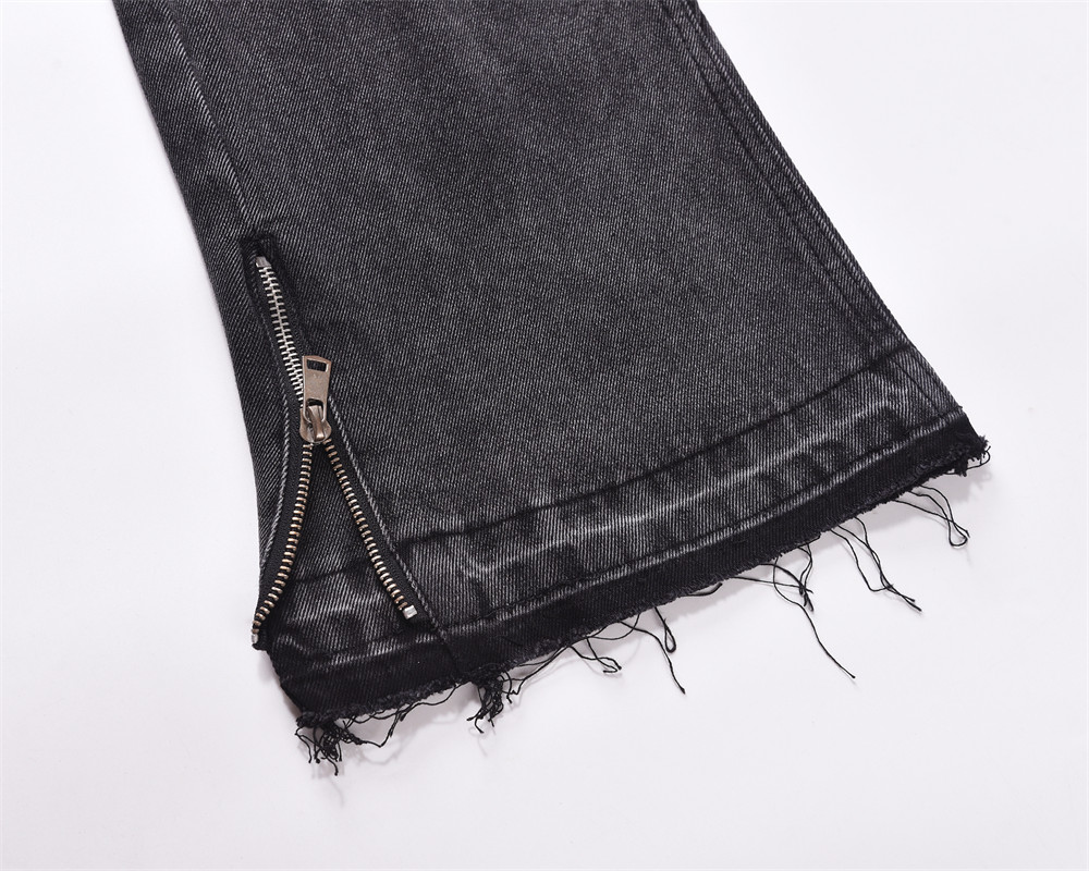 Worn Looking Washed-out Jeans