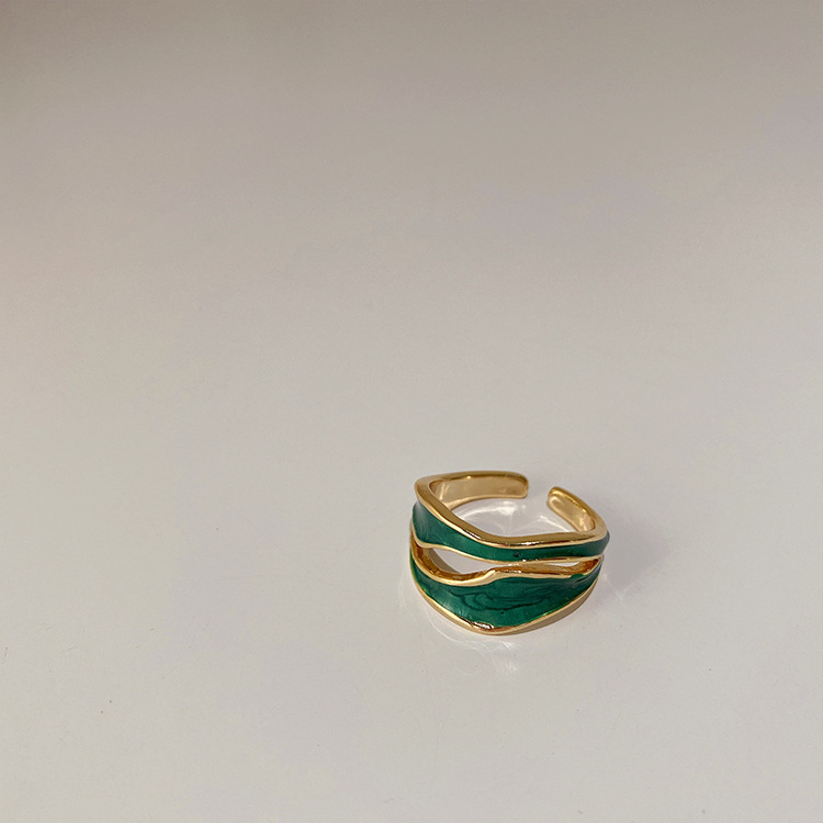 Women's Fashion Irregular Metal Ring - Image 4