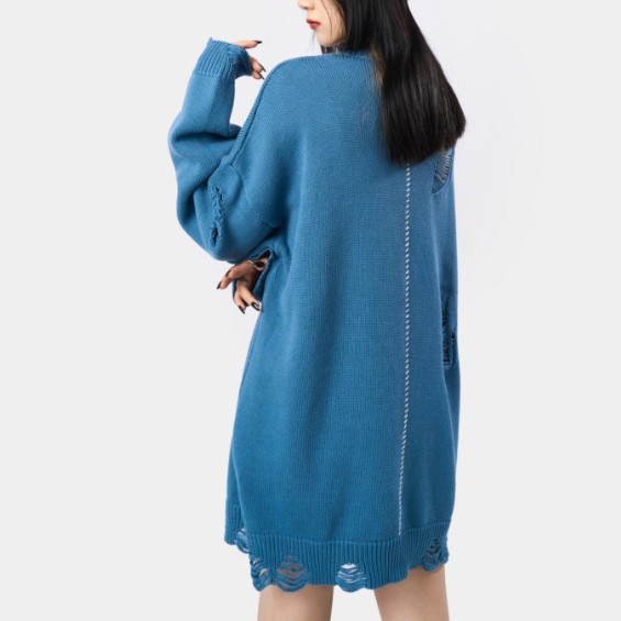 Crew Neck Pullover Sweater 5