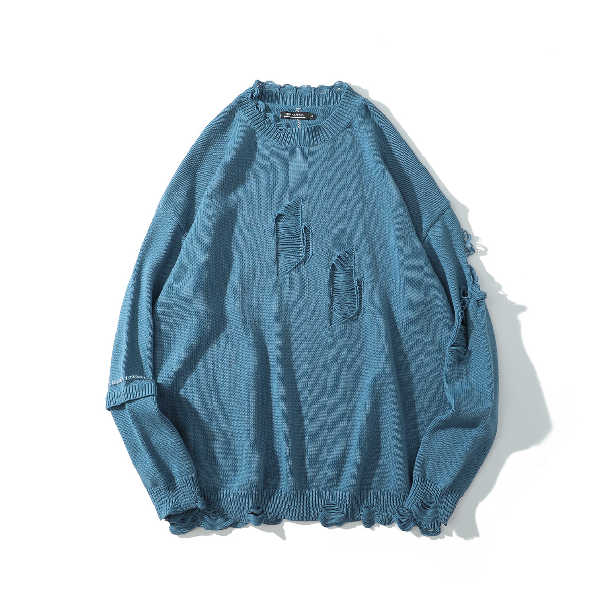Crew Neck Pullover Sweater 4