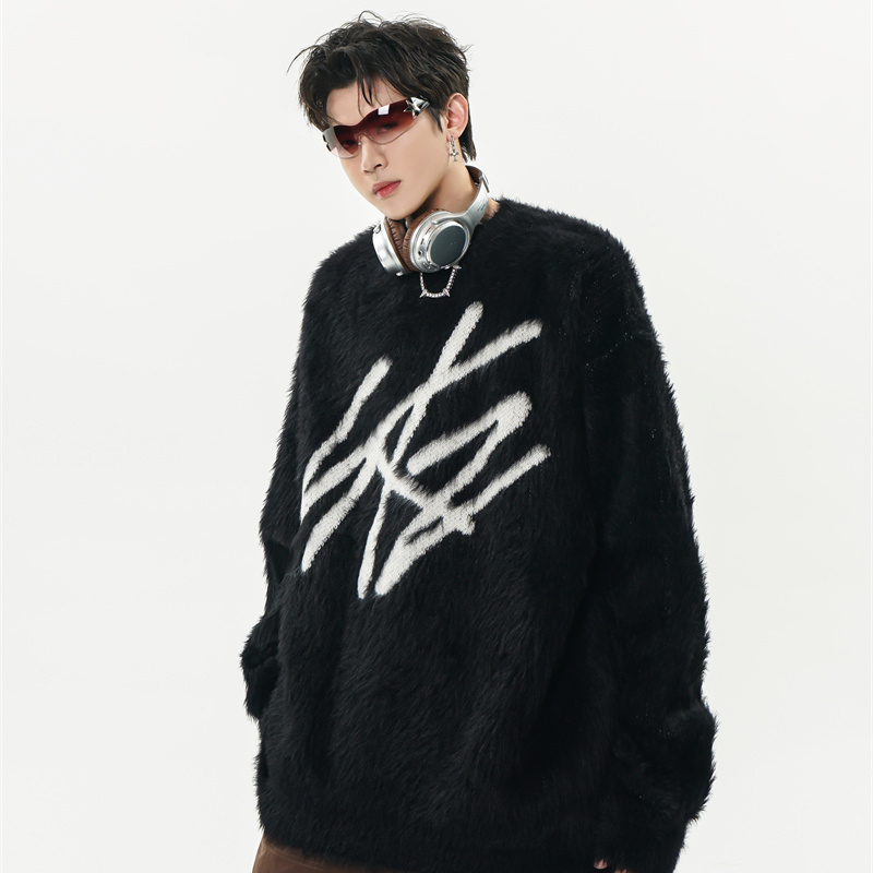 Sweater in red color