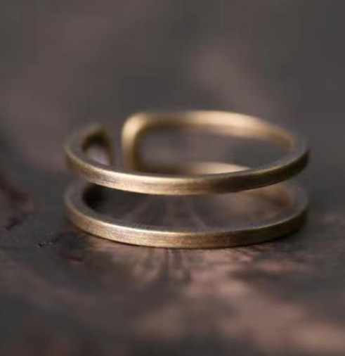 Taoist Regular Script Guangju Reiki Ring Image 1