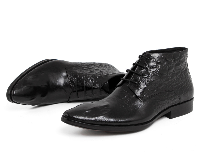 High-top Alligator Leather Doc Martens Lifestyle