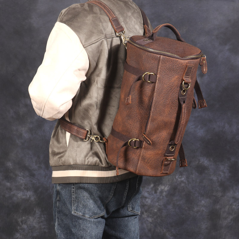 Genuine Leather Backpack 6