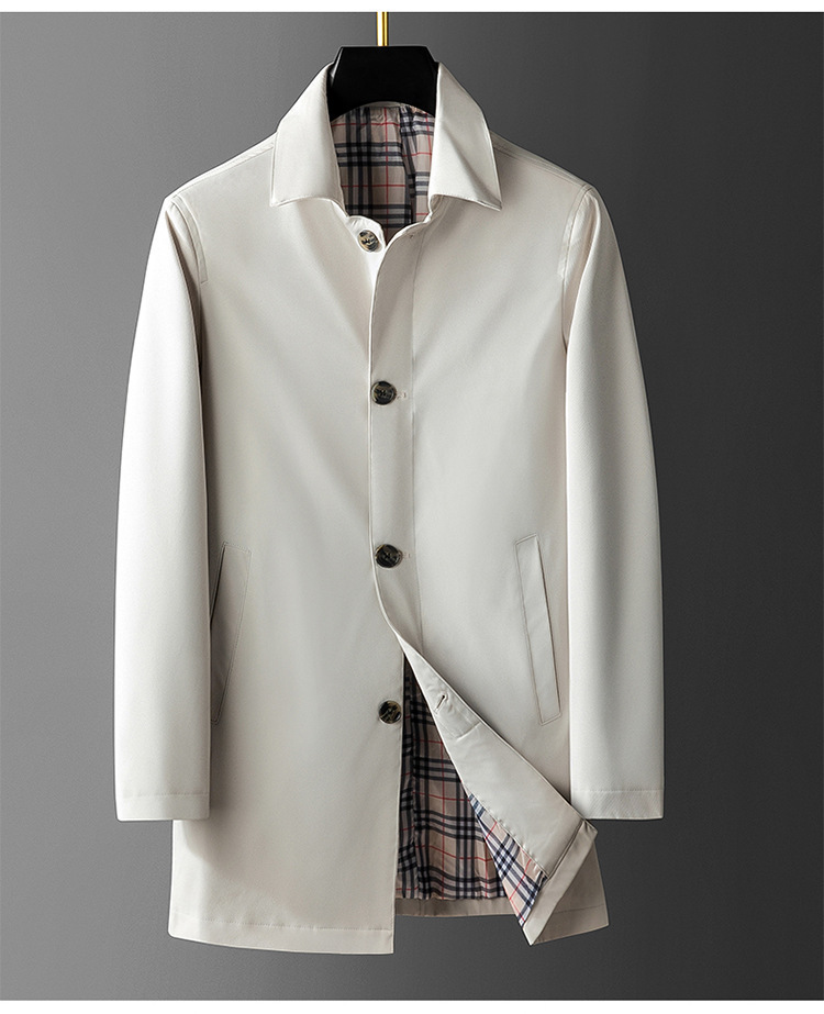 Men's Trench Coat Image 4