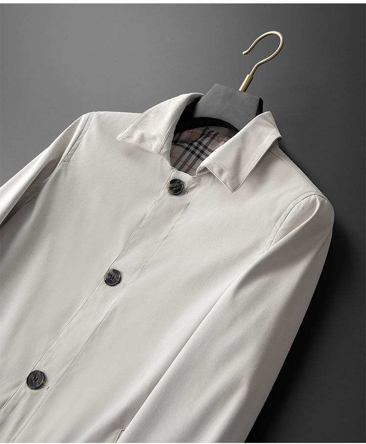 Men's Trench Coat Image 9